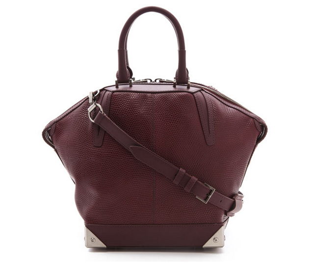 Alexander Wang Printed Lizard Emile Satchel