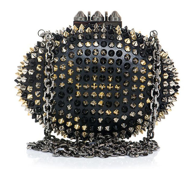 Christian Louboutin Mina Spike Clutch