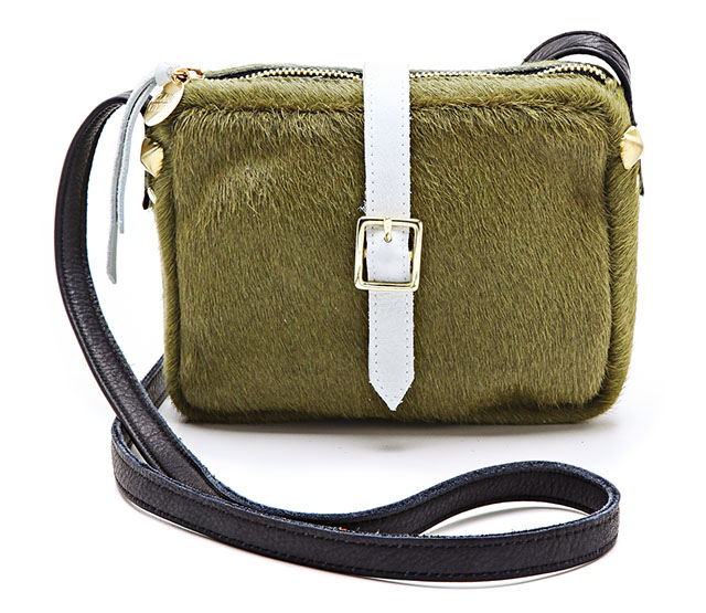 Clare Vivier Mini Haircalf Bag