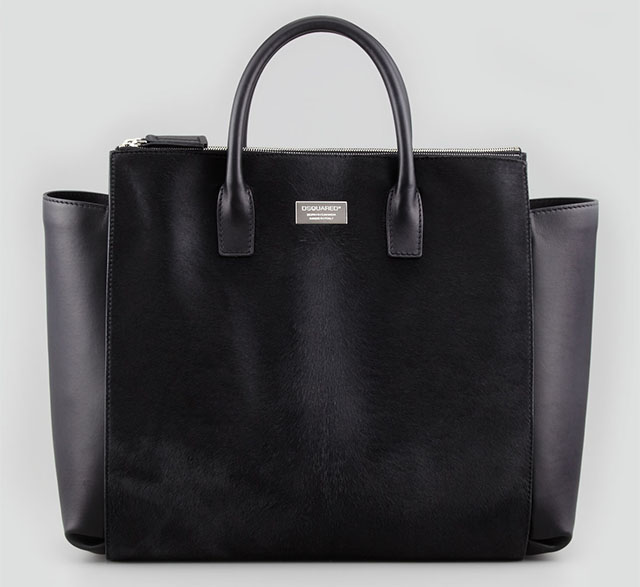 DSquared Calf Hair Tote Bag