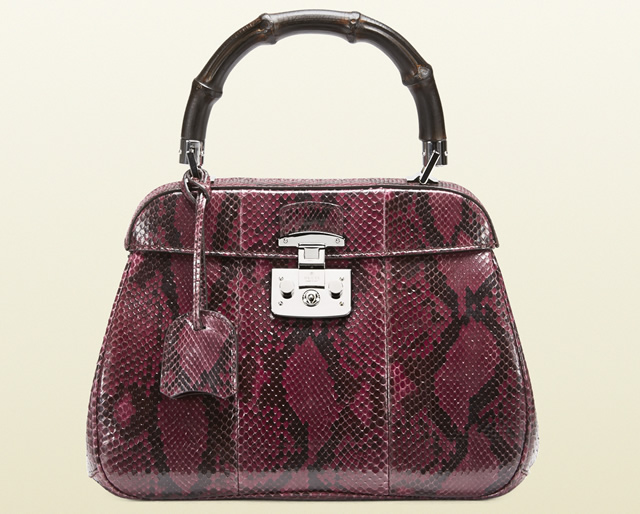 Gucci Lady Lock Python Bag