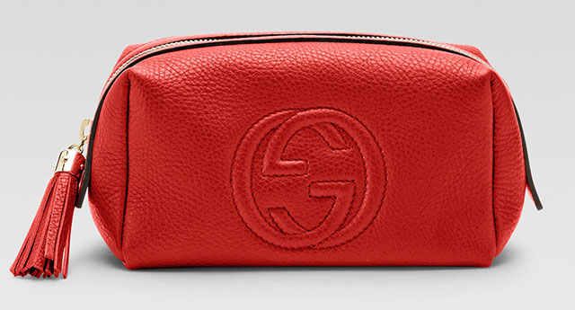 Gucci Soho Medium Leather Cosmetic Case