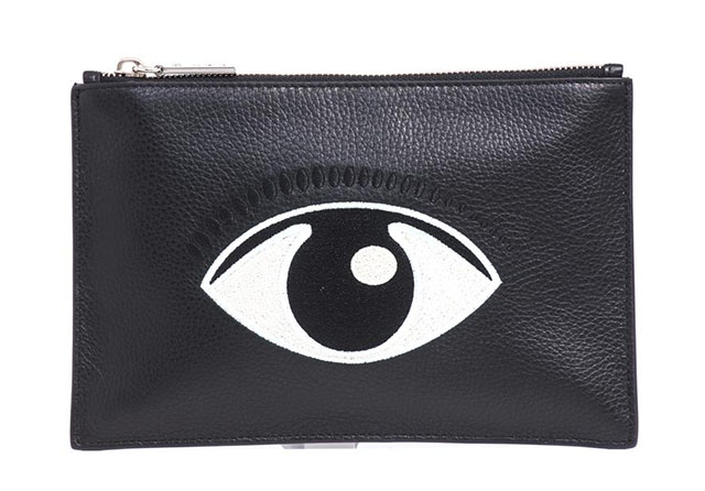 Kenzo Embroidered Eye Pouch