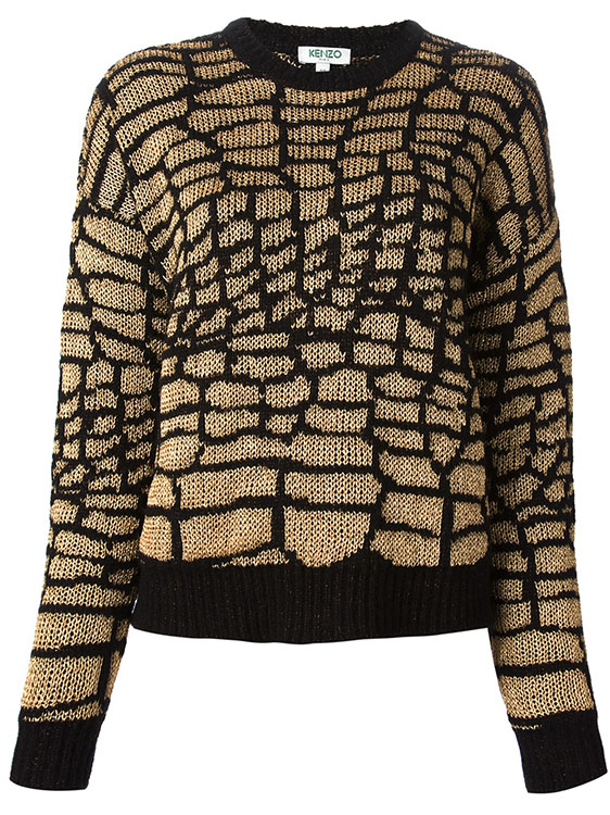 Kenzo Scaly Motif Sweater