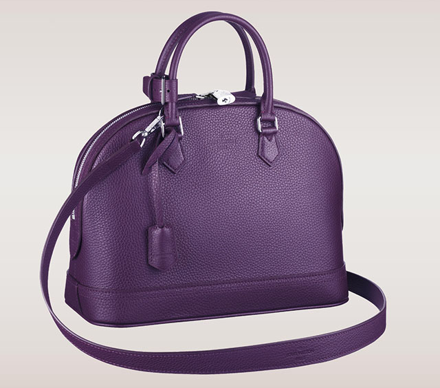 Louis Vuitton Alma PM Taurillon Purple