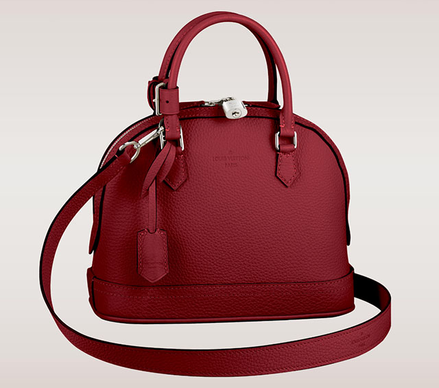 Louis Vuitton Alma PPM Taurillon Cherry