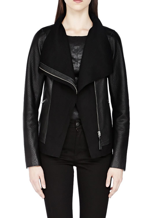 Mackage Armada Black Leather Jacket