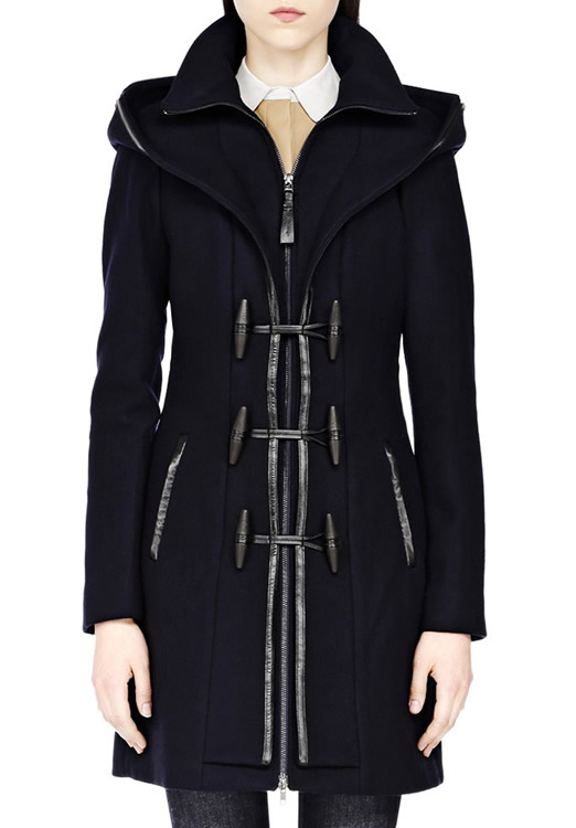 Mackage Steffy Navy Wool Duffel Coat