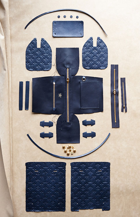 The Making of a Louis Vuitton Monogram Mini Pochette Delightful Pouch M40309 by Louis Vuitton Monogram Jeune Fille MM Shoulder Bag M51226 (3)