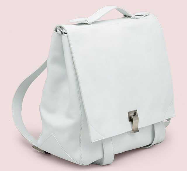 Proenza Schouler PS Large Backpack White