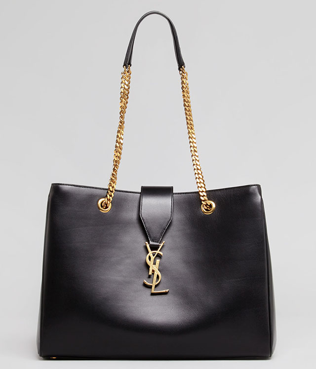 Saint Laurent Cassandre Chain Strap Shopper