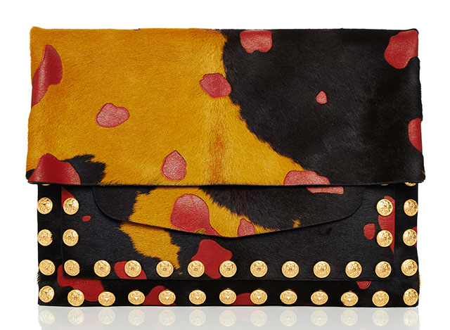 Valentino Scarlet Cavallino Clutch