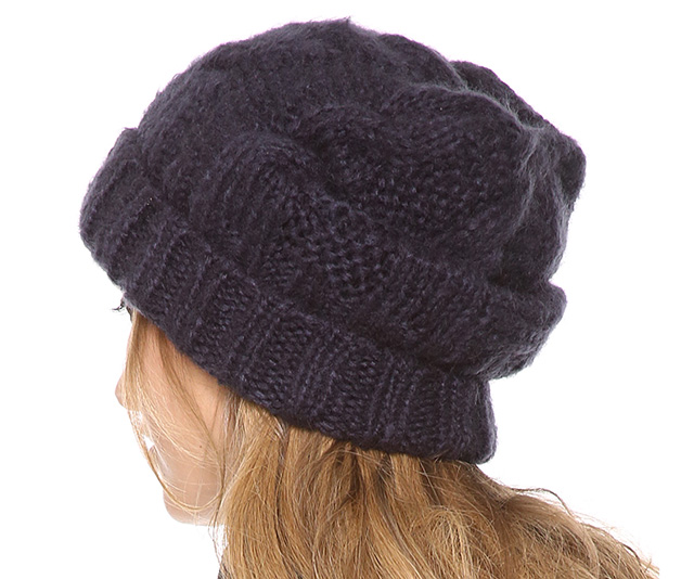 Bop Basics Thick Knit Slouchy Hat