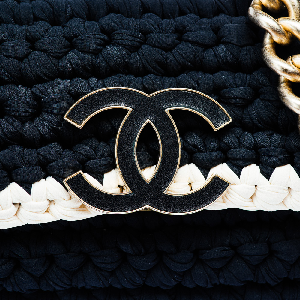 Chanel Flapbag in Ribbon/Lambskin/Metal