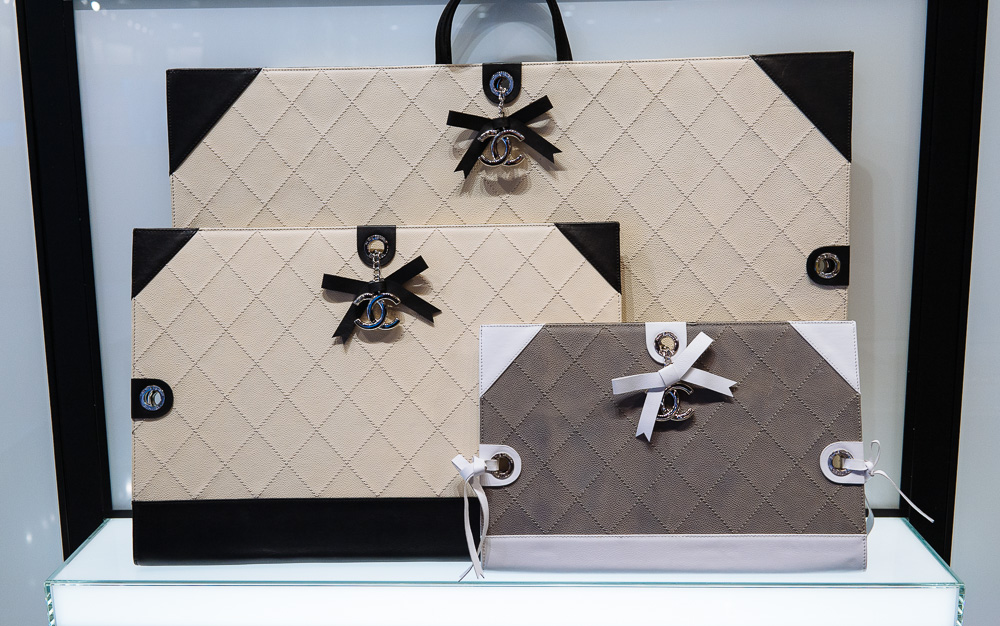 Жіноча сумка в стилі chanel 2.55 grey