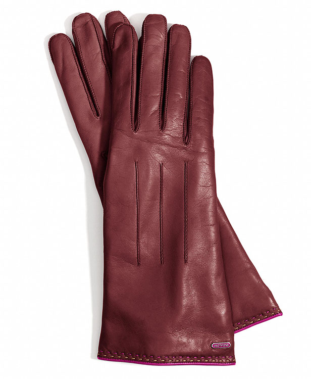 Coach Basic Leather Gloves