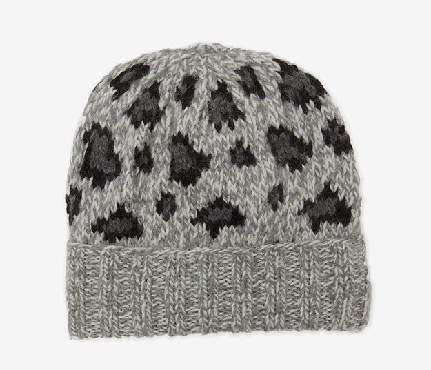 Eugenia Kim Leopard Knit Beanie