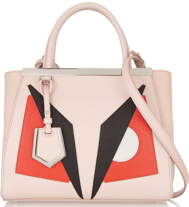 Fendi 2Jours Small Shopper Pink