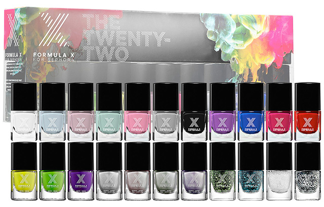 Formula X for Sephora The 22 Nail Polish Set