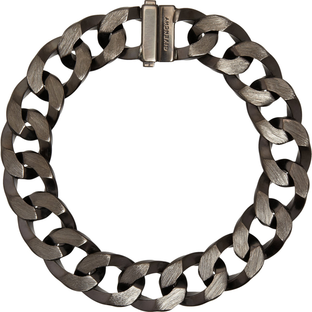 Givenchy Ruthenium Brushed Large Chain