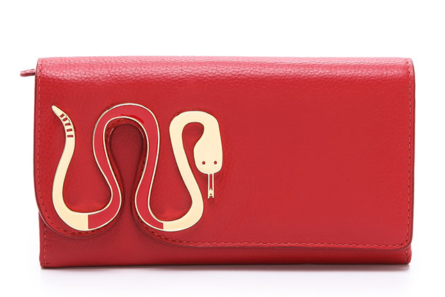 Jonathan Adler Snake Flap Wallet