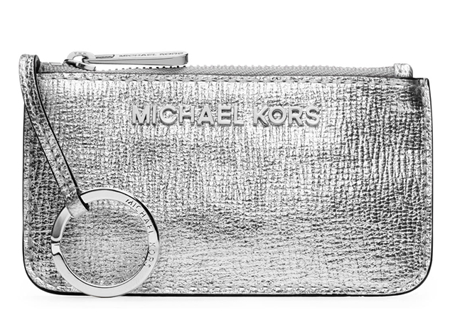 MICHAEL Michael Kors Jet Set Metallic Travel Key Pouch