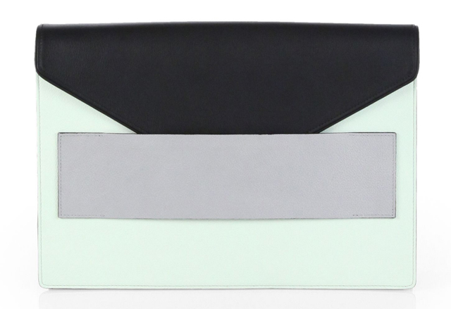 Narciso Rodriguez Large Colorblock Envelope Clutch