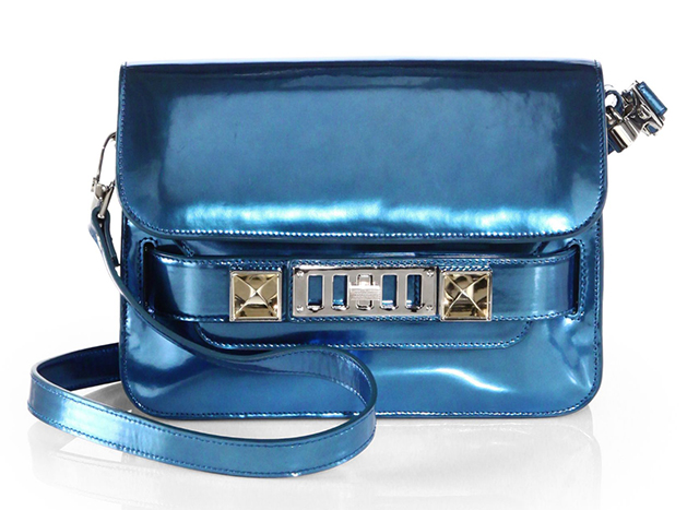 Proenza Schouler Metallic Leather Mini PS11 Bag