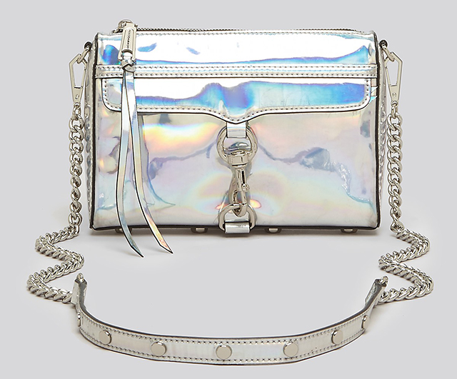 Rebecca Minkoff Holographic Mini MAC Crossbody