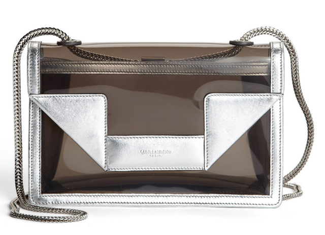 Saint Laurent Betty Mini PVC Shoulder Bag