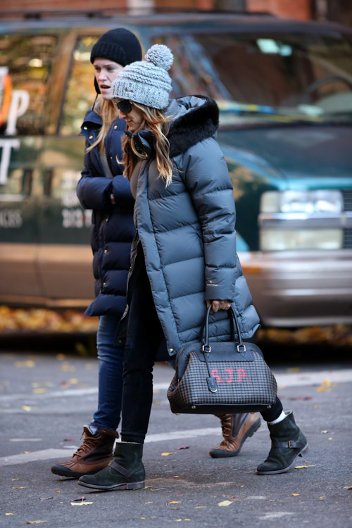 Sarah Jessica Parker Fendi Selleria Adele SJP Bag-2