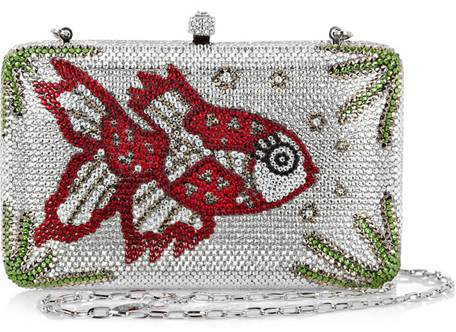 Sylvia Toledano Miss Fish Swarovski Clutch