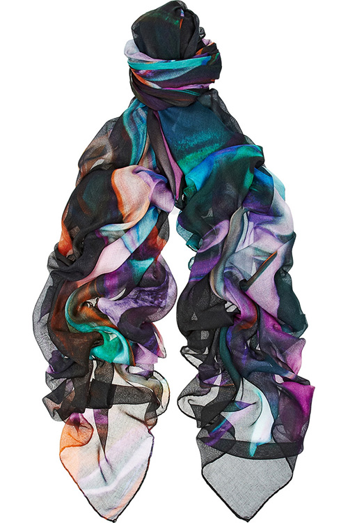 Weston Strizzatte Sasette Silk Blend Scarf