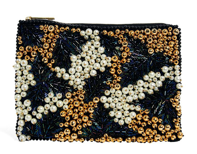 ASOS Embellished Pearl Clutch