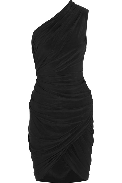 Alexander Wang Asymmetric Stretch Jersey Dress