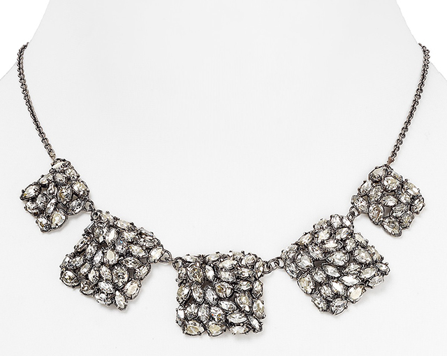 Alexis Bittar Small Linked Bib Necklace