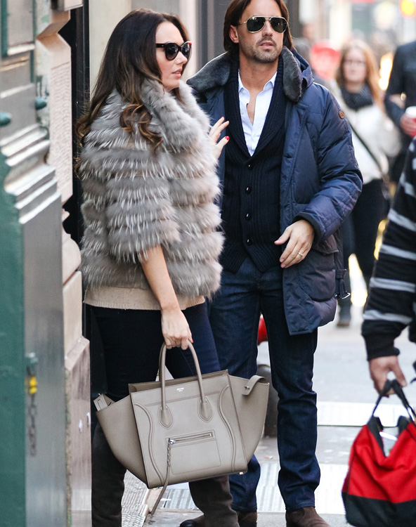 Celebs and Celine Luggage Totes 11