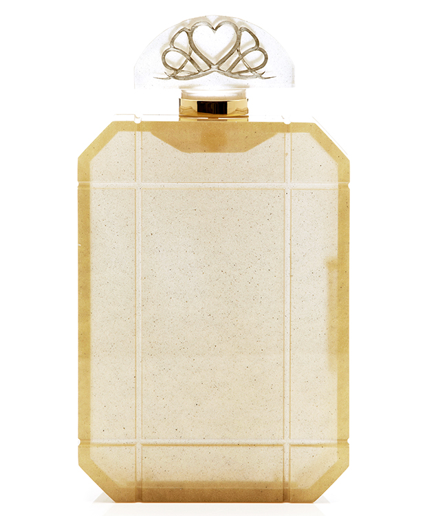 Charlotte Olympia Gold Scent Clutch