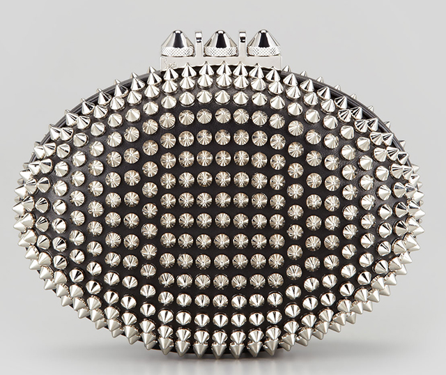 Christian Louboutin Mina Spiked Clutch