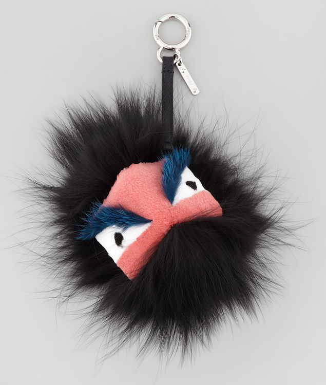 Fendi Fur Bag Bug Charm