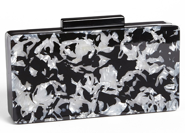 Glint Glimmer Resin Clutch