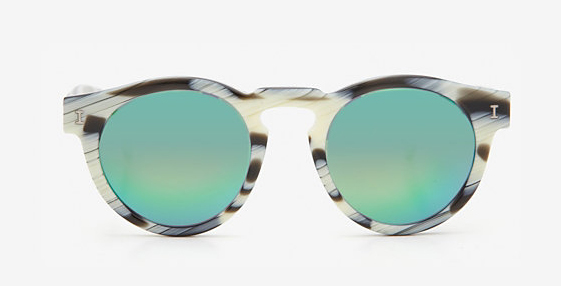 Illesteva Mirrored Lense Sunglasses