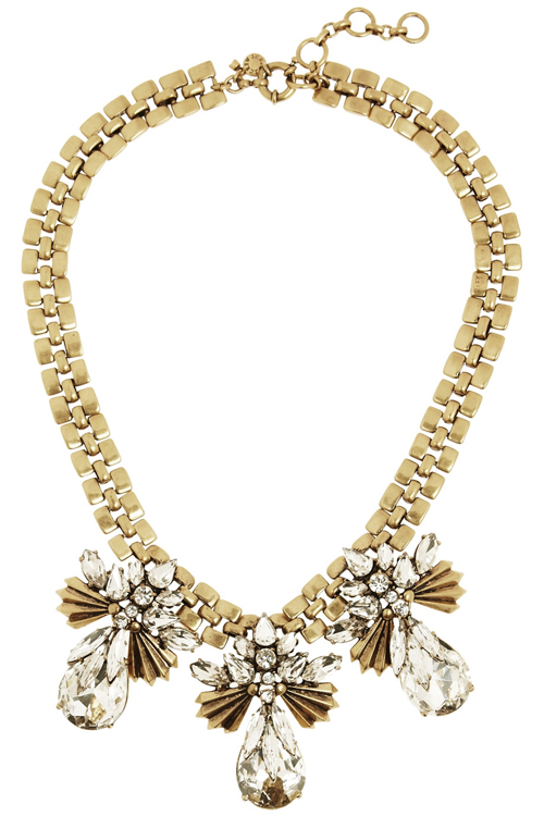 J.Crew Crystal Necklace