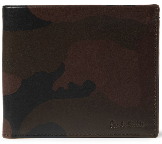 Paul Smith Camouflage Billfold Wallet