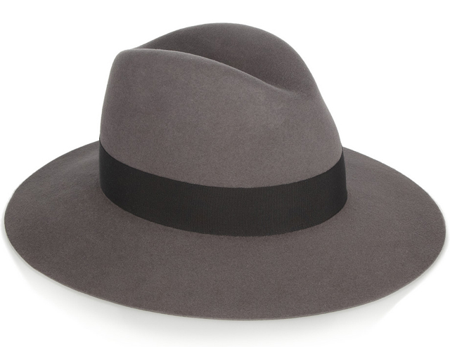 Saint Laurent Rabbit Felt Fedora