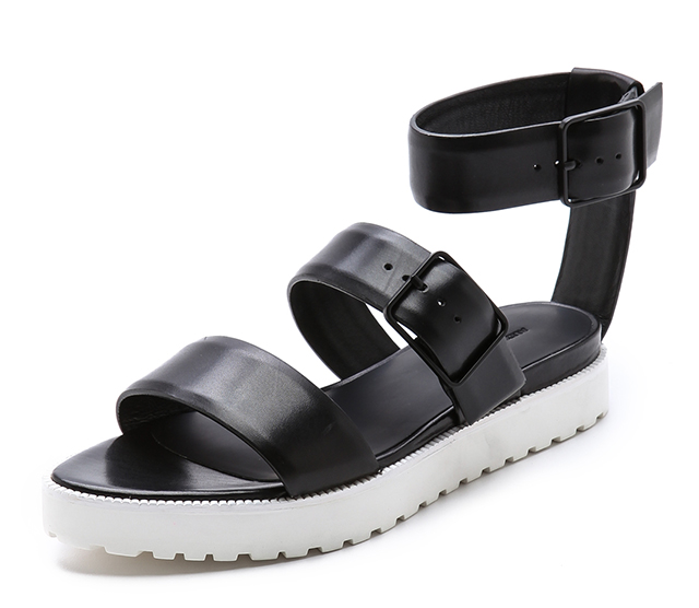 Alexander Wang Kira Ankle Strap Sandals