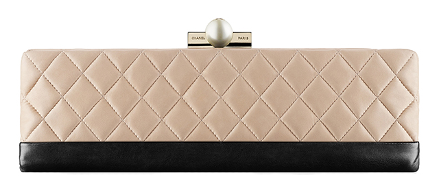 Chanel Baguette Minaudiere Nude