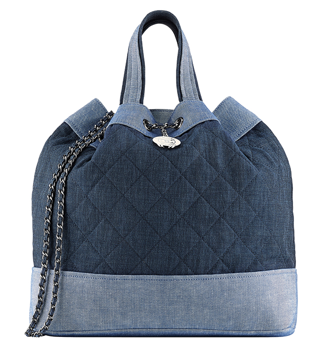 Chanel Denim Backpack