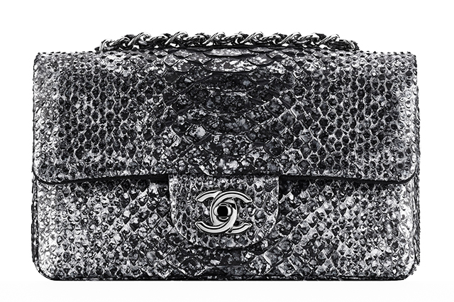 Chanel Small Python Flap Bag