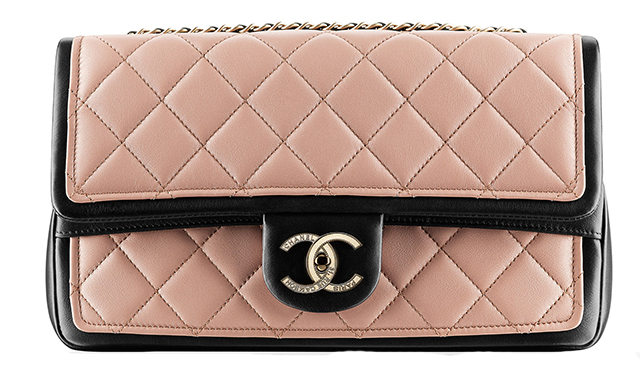 Chanel Two Tone Flap Bag